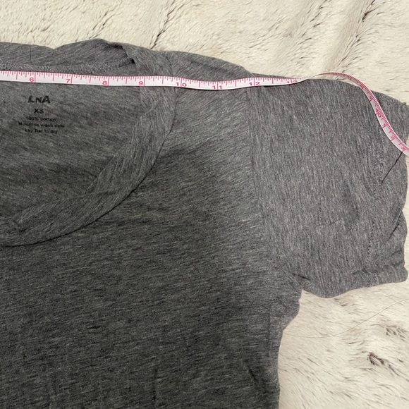 LNA scoop neck T-Shirt - Picture 8 of 8